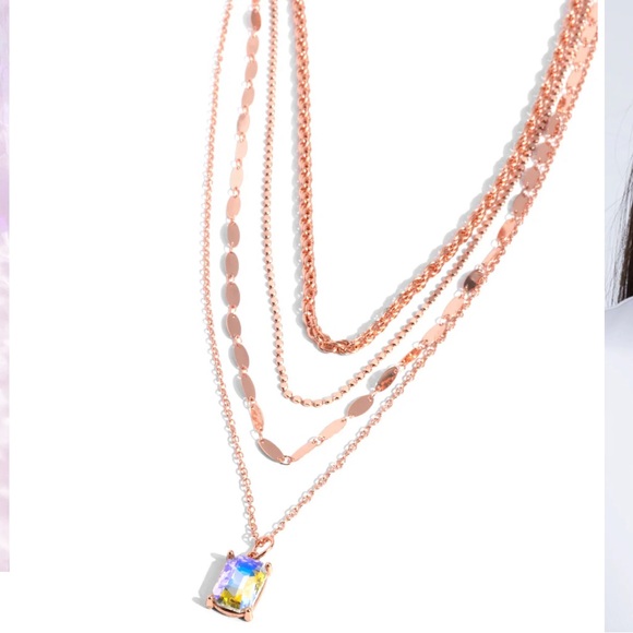 🧡⬜️🧡 “PARTNERSHIP PROMISE” COPPER NECKLACE WITH FREE MATCHING EARRINGS❗️🧡⬜️🧡 - Picture 2 of 5